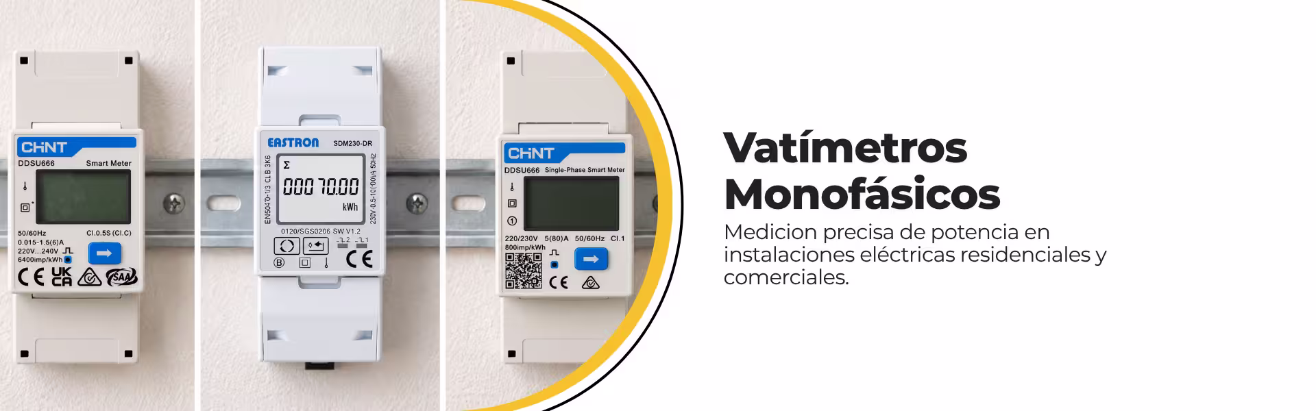 Vatímetros Monofásicos