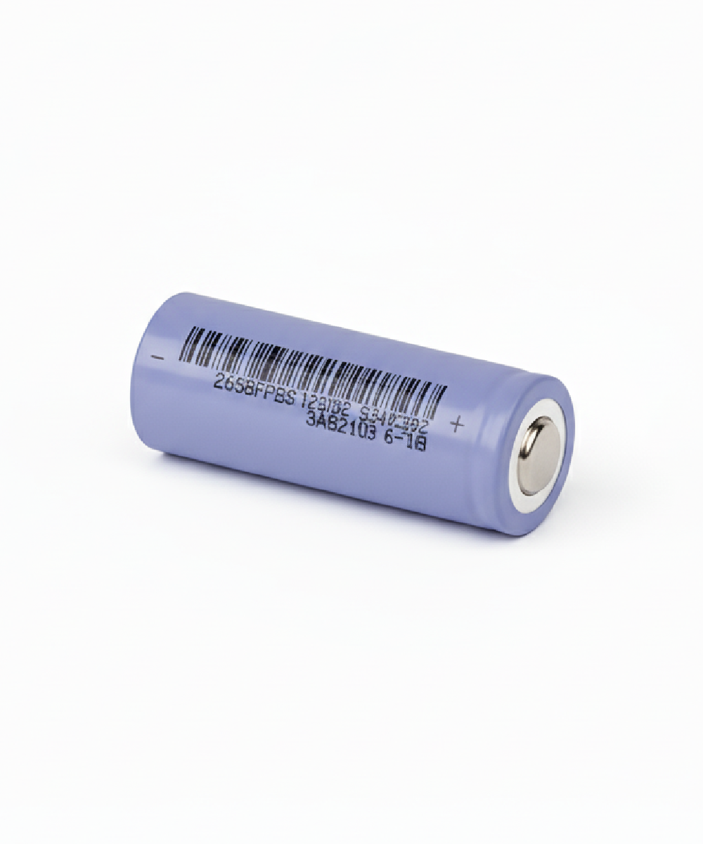 Batería de Litio Cilíndrica 3.6V 3000mAh | Pila Recargable BAK 26650PFS - Imagen 4