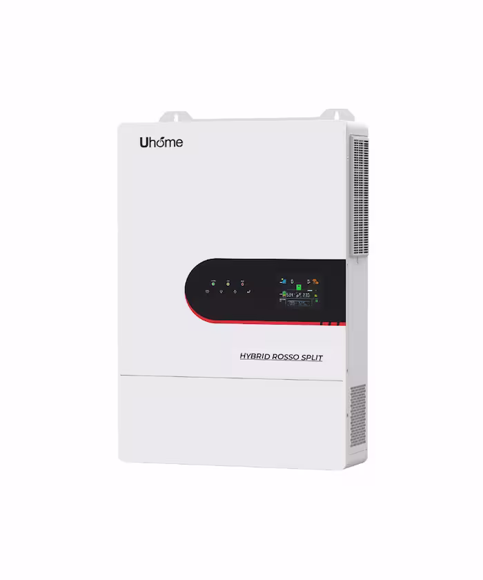 Inversor Cargador 12000W 48V Solar Fase Dividida Uhome UHX-12K-2P  Rosso Split - Vista principal