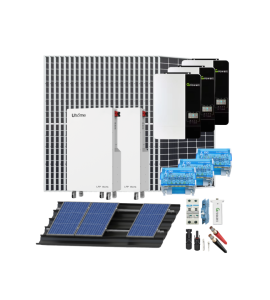 Sistema Aislado Growatt Litio Trifasico 220V 9000W 76800Whdia Casa Completa  - Imagen 1