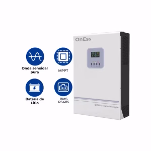 Inversor Cargador 48V Solar Monofásico 5500W OnEss OE554 Manabí Single - Imagen 3