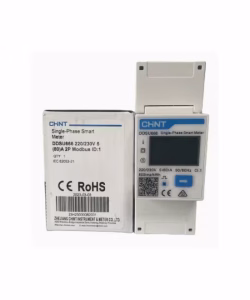 Smart Meter Chint  DDSU-666 CI.1 0.25A~5A 80Amax 1P 230V Medición Directa hasta 12kW - Imagen 3