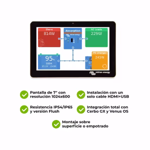 Pantalla Victron GX Touch 70 - Imagen 4